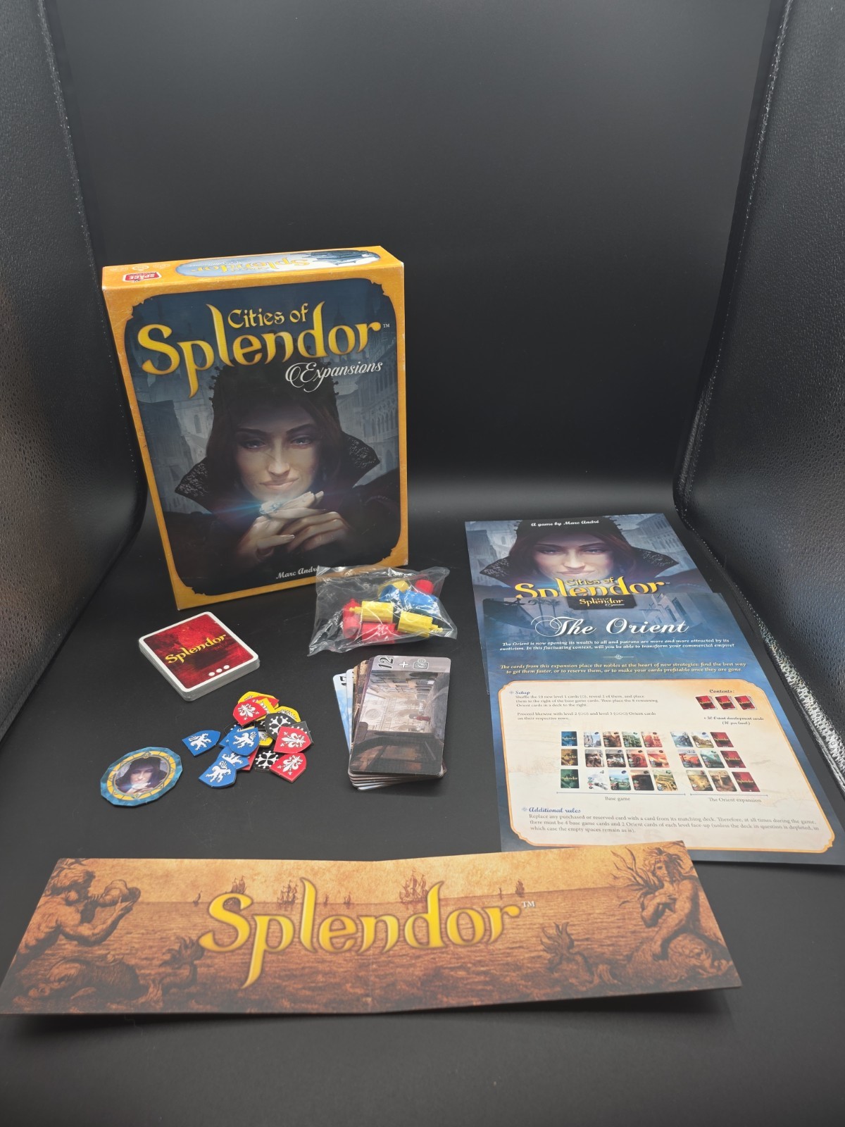 Splendor: Cities of Splendor Expansions 4 Pack 100% Complete