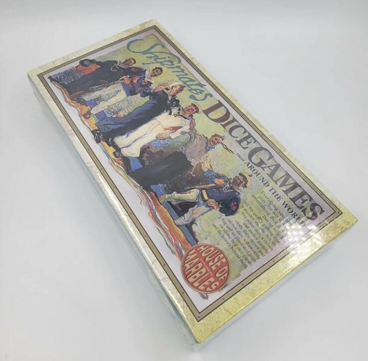 Shipmates Dice Games From Around the World- House of Marbles. New! Sealed!