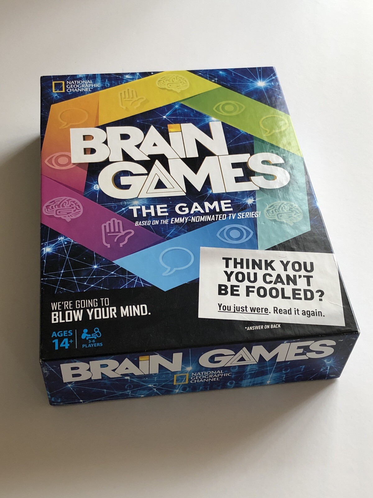 National Geographic Brain Games – The Game Based on TV Series BRAND NEW Sealed