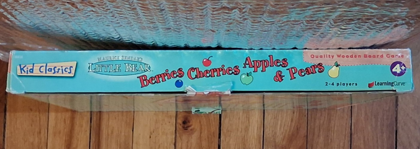 Maurice Sendak’s Little Bear Berries Cherries Apples & Pears Wood Game-Orig Box