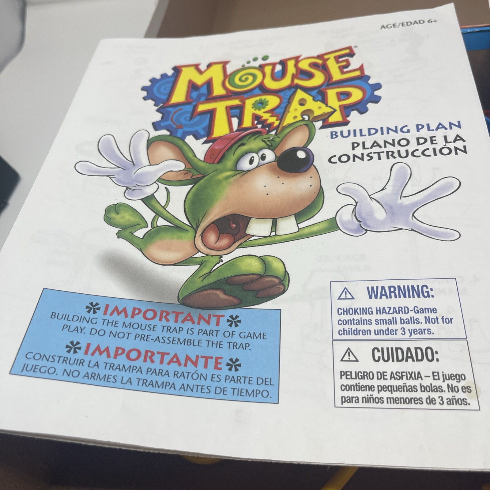 Milton Bradley Hasboro 2005 Mouse Trap Board Game #04657 Complete in Box