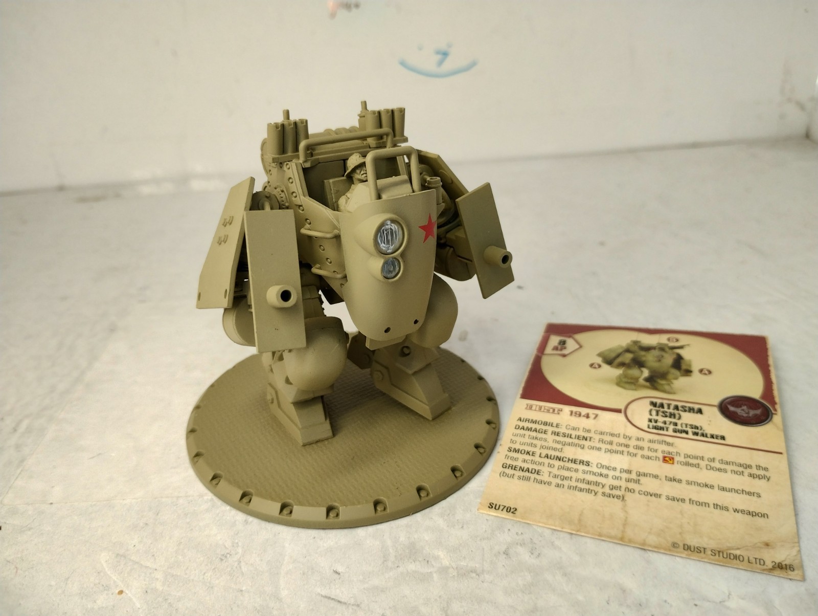 Dust Tactics: KV47 Walker (Miniatures Game Expansion) Natasha