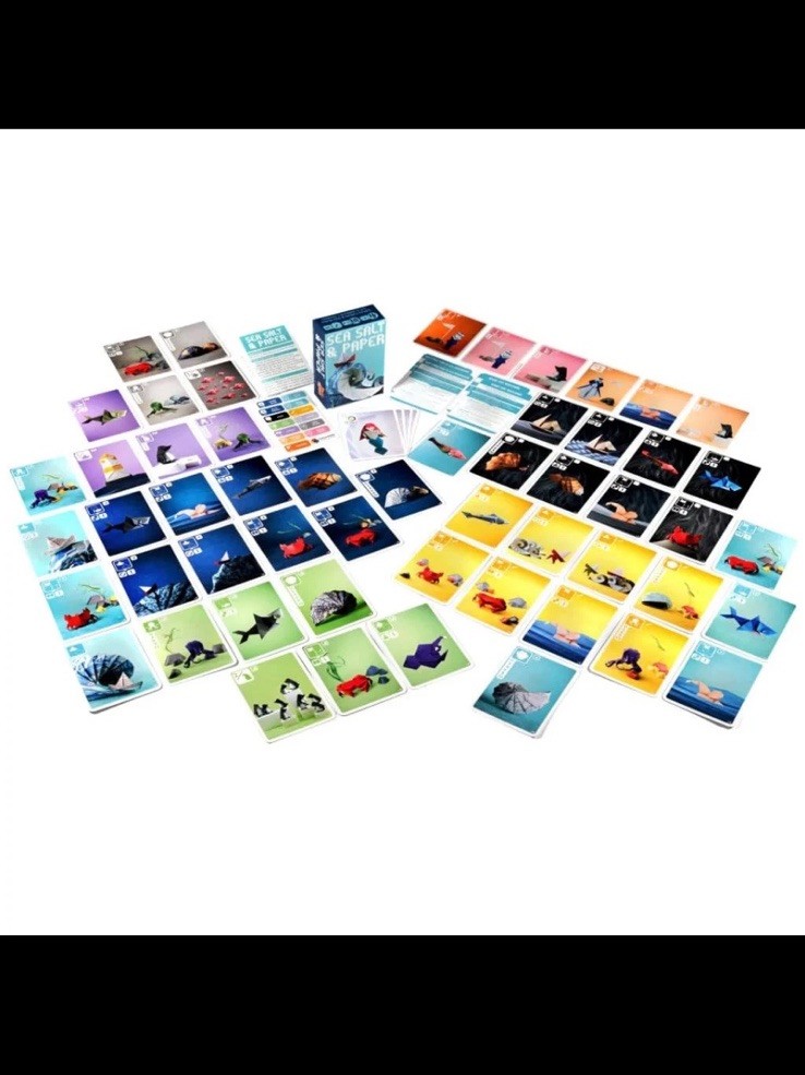 Sea Salt & Paper Card Game In Box. New!