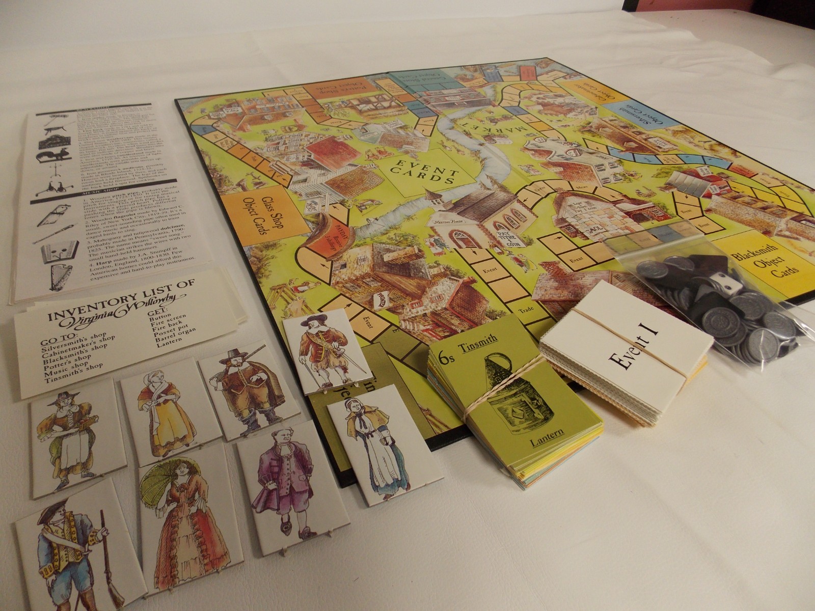 Made For Trade A Game of Early American Life Complete 1993 Aristoplay