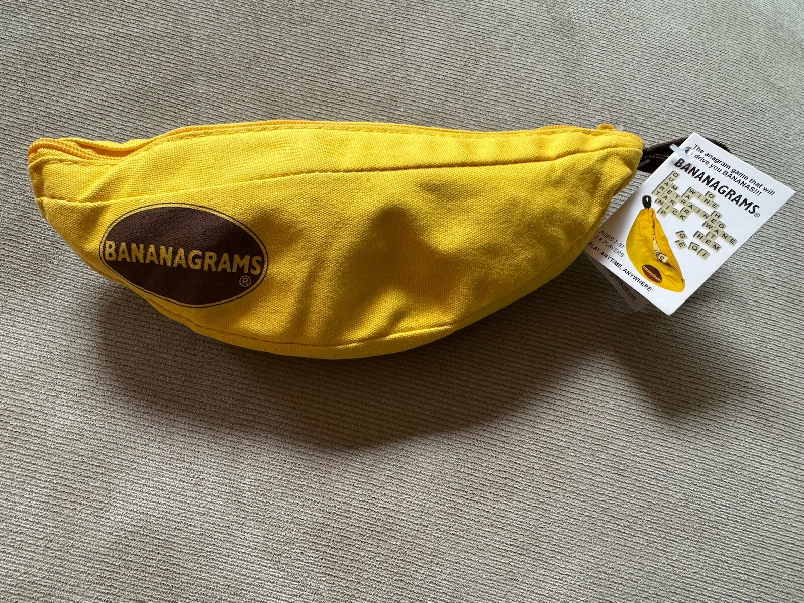 Bananagrams Crossword Family Fun Game Bananagram Word Play Banana NEW NIP