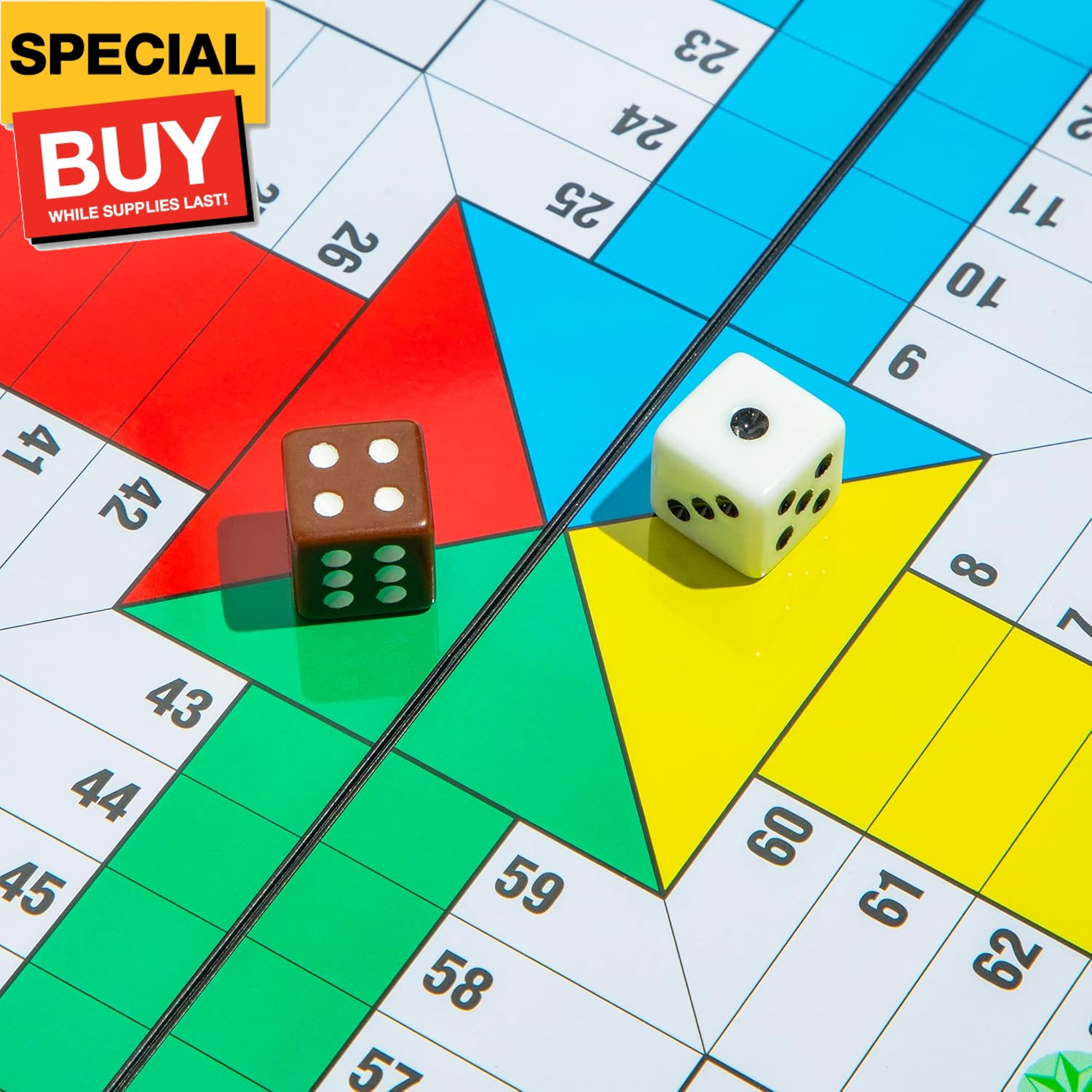 Ludo Magnetic Folding Travel Board Game Set – 9.75 Inches