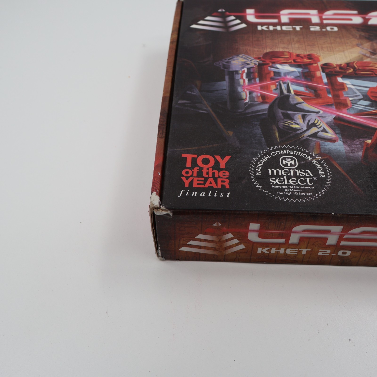 Laser Khet 2.0 Board Game Strategy Mensa 100% Complete Tested with New Batteries