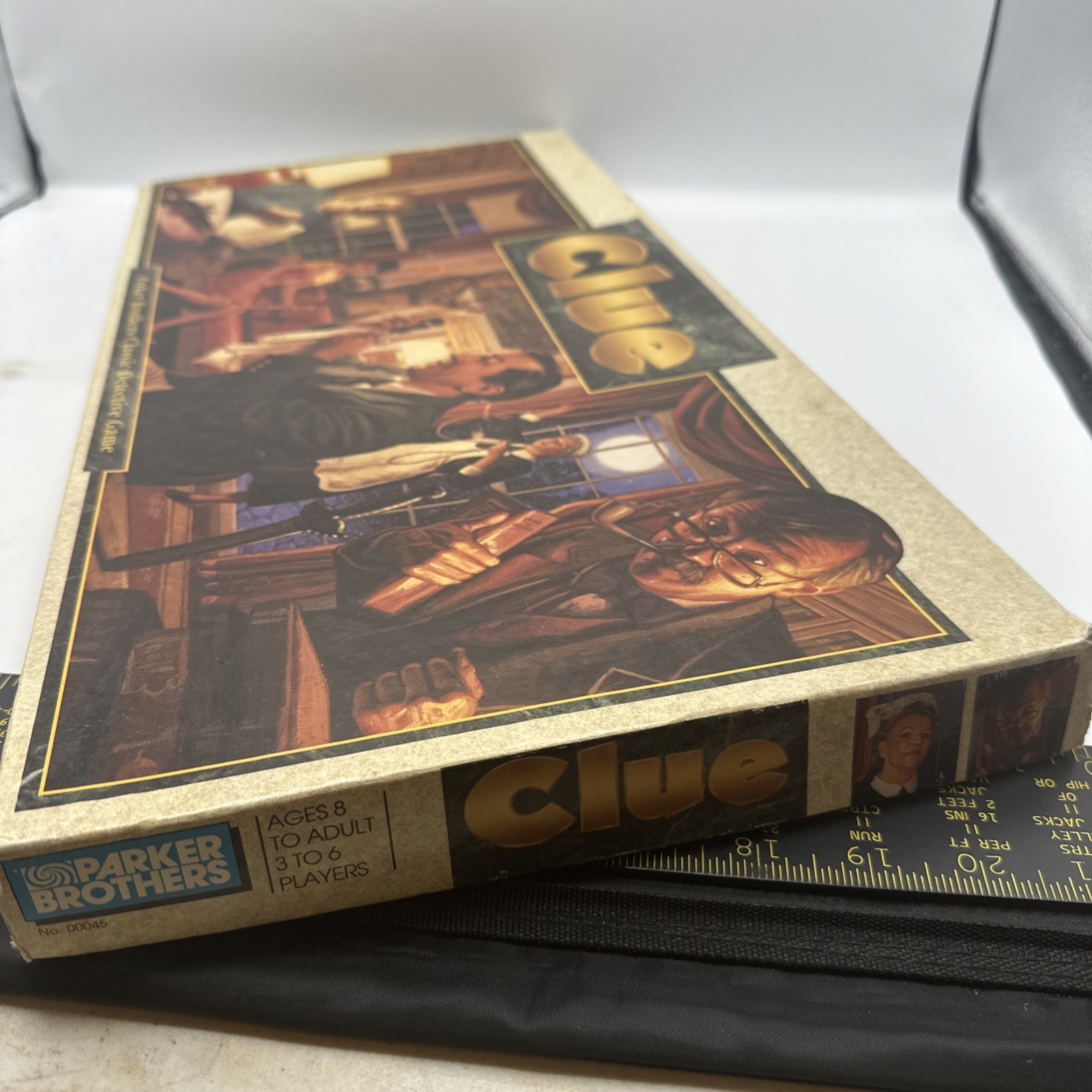 Vintage Clue Board Game 1992 Classic Detective Parker Brothers COMPLETE