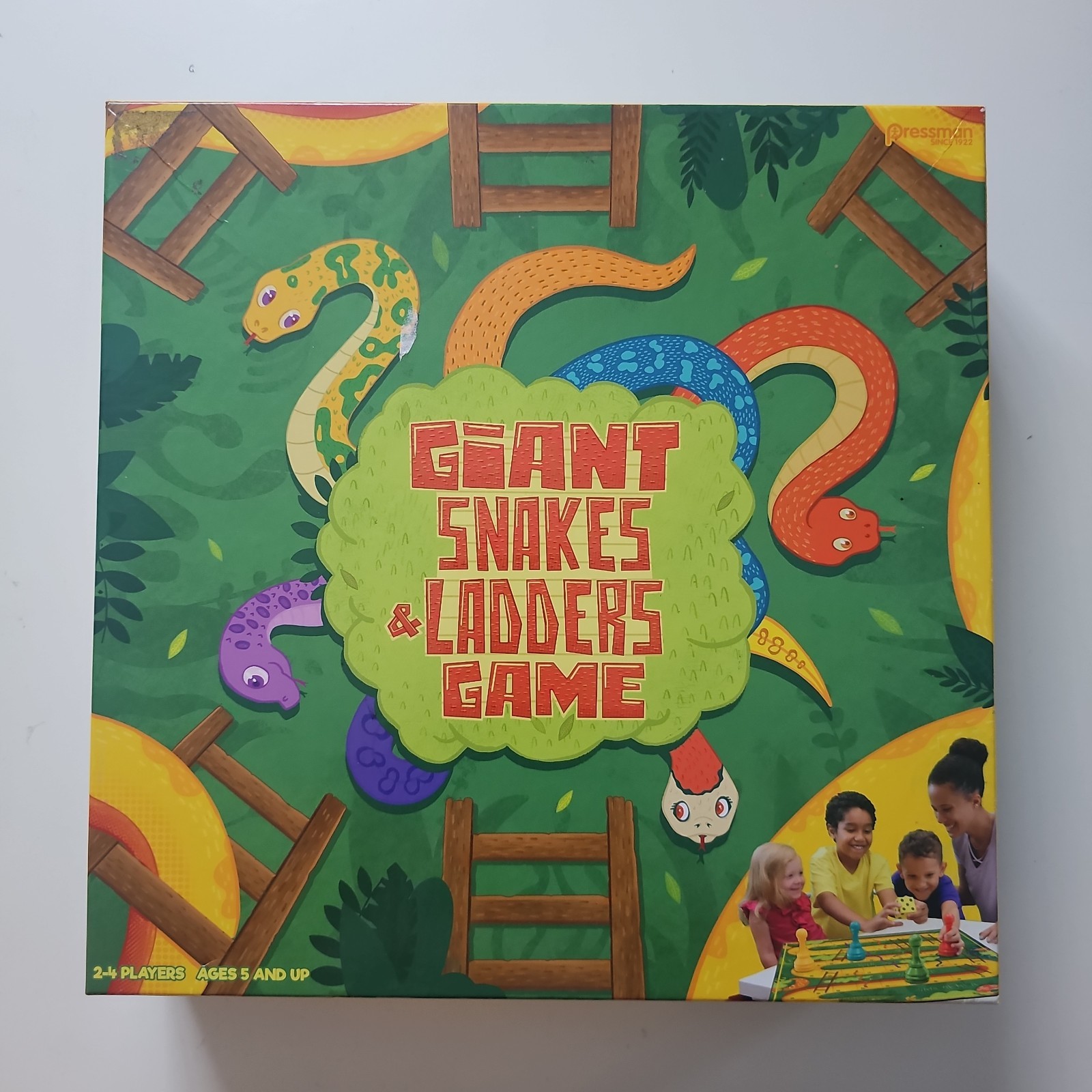 Pressman Giant Snakes & Ladders Game 2018 Board Game 5+ 2 Players