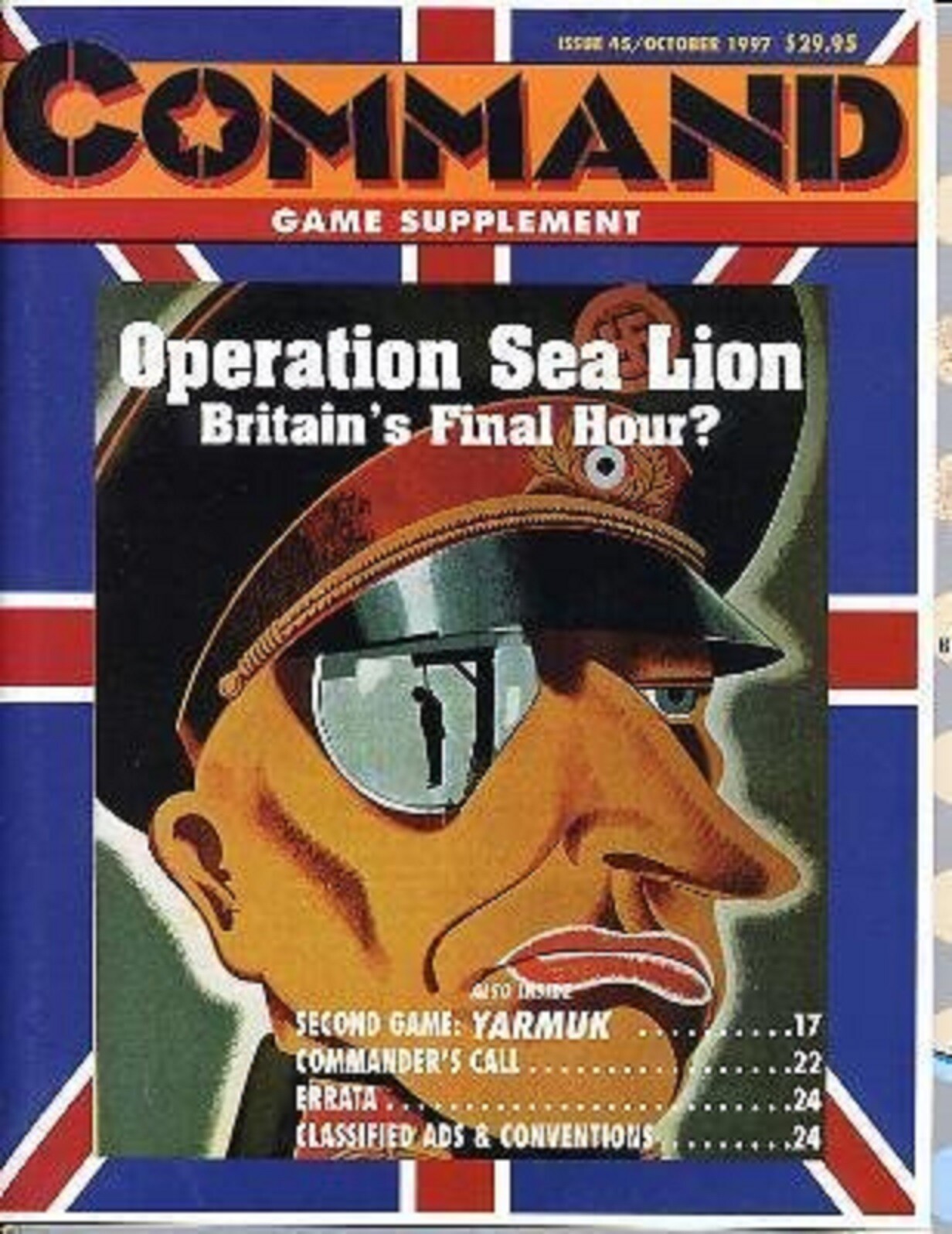 Command Magazine Issue #45 Ironclads at Hampton Roads w/ Operation Sea Lion c1
