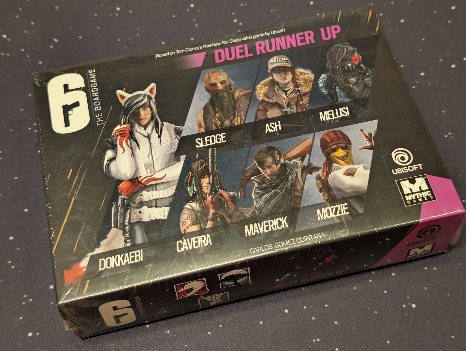 Rainbow Six 6 Siege Board Game Sealed Mythic Games Deluxe Storage Laser Playmat