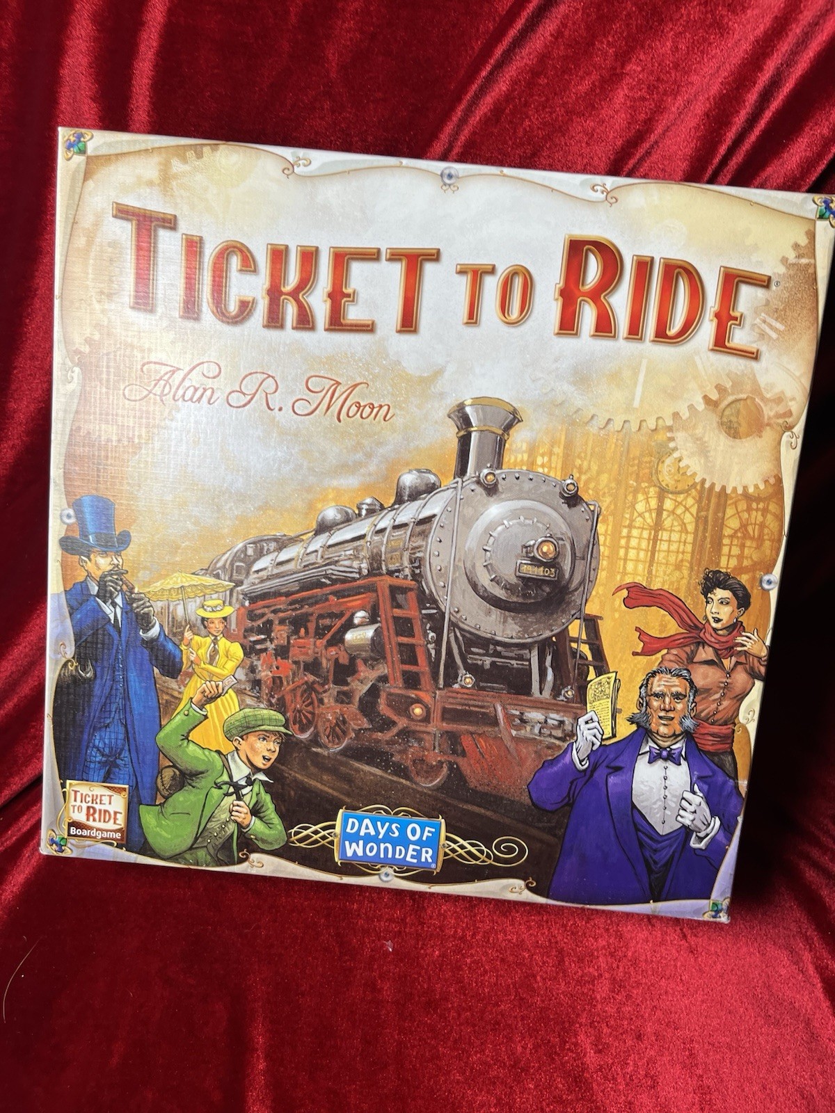 Days of Wonder Ticket To Ride by Alan R. Moon Train Board Game Cards Sealed