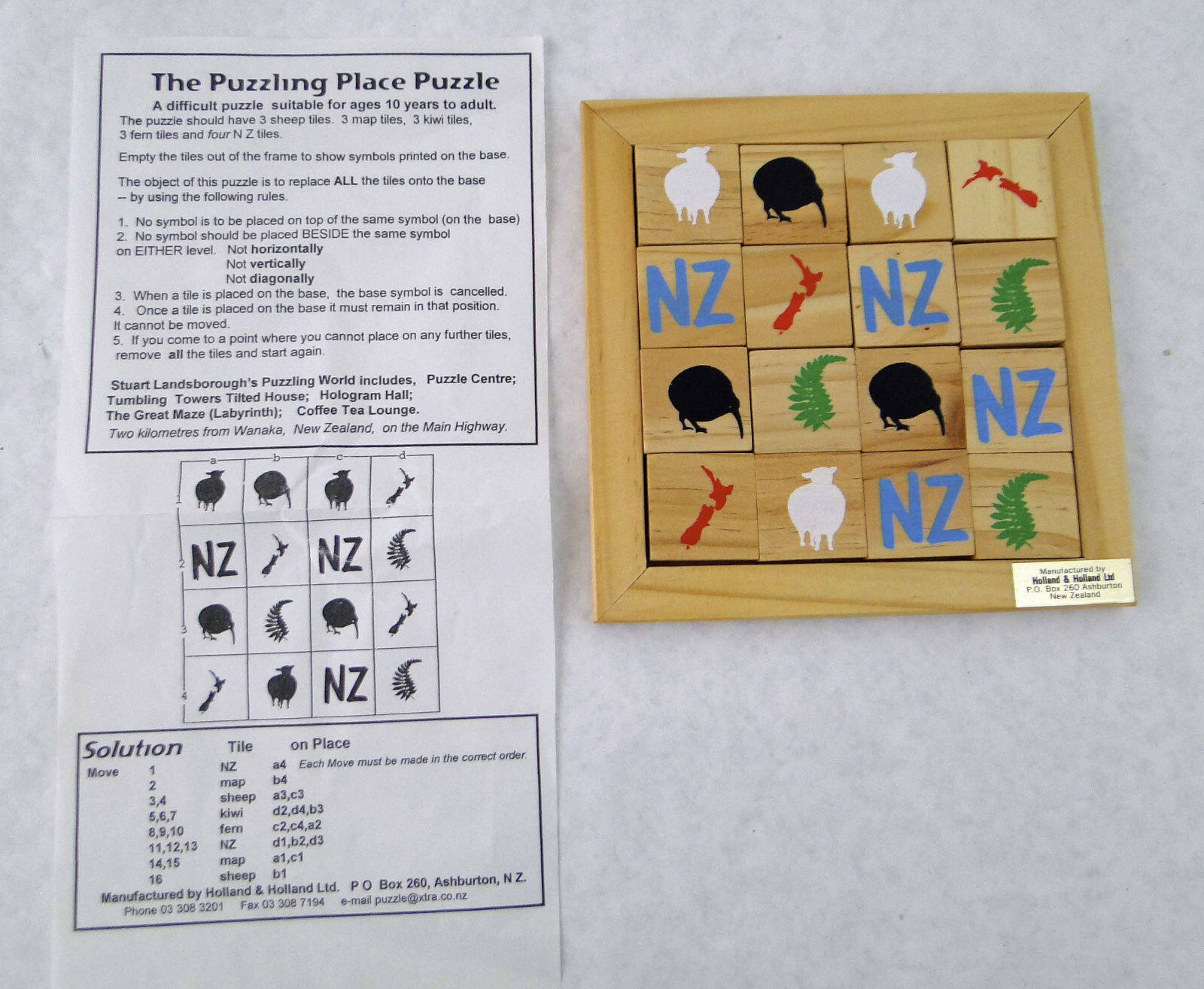 The Puzzling Place Puzzle Game New Zealand