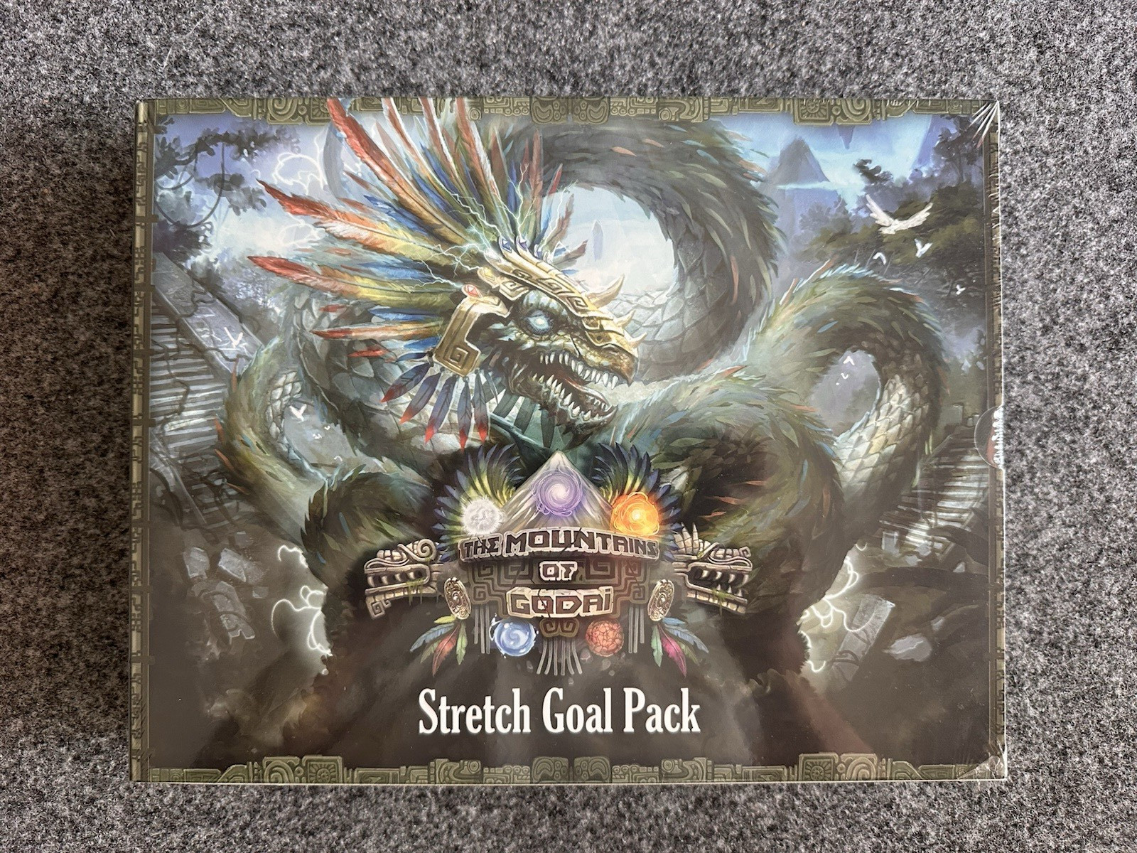 HEXplore-It The Mountains of Godai + Both Exps + SG Pack + Elemental Dice Bag