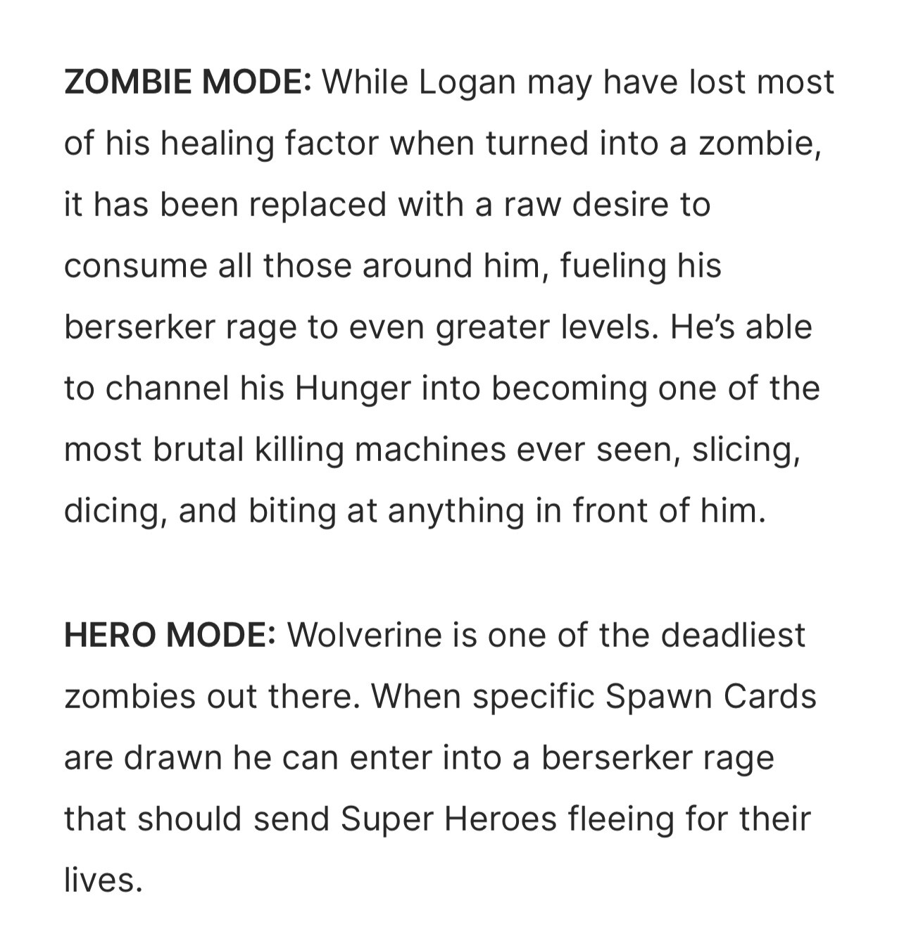 CMON MARVEL ZOMBIES WOLVERINE Daily Bugle Reward Kickstarter Ex KSE Zombicide KS