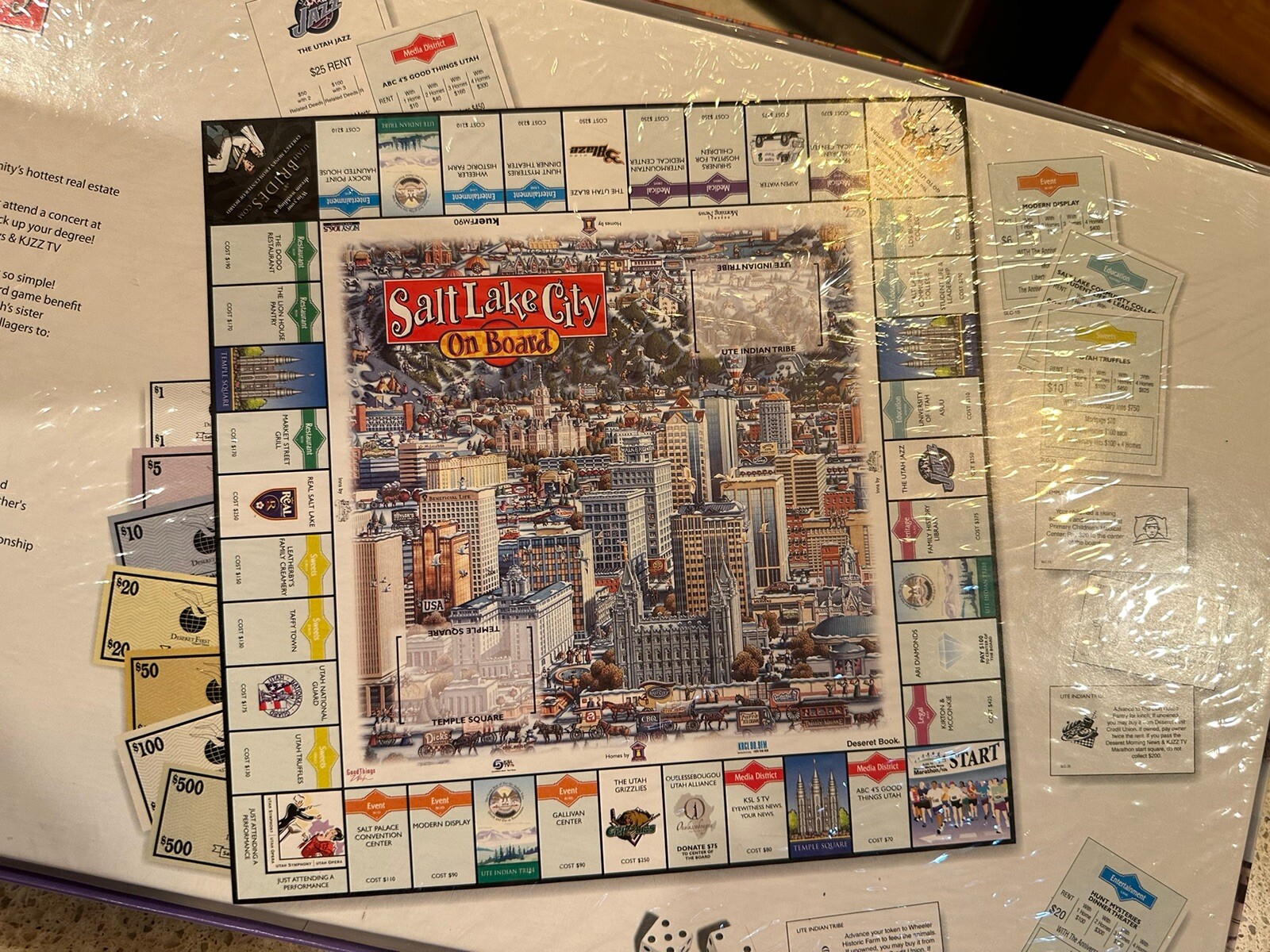 NEW Salt Lake City Help On Board Game Real Estate Trading Africa Fundraiser 2017
