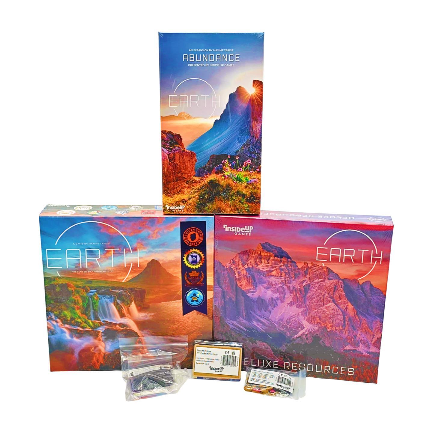 Earth All-In KS Bundle (Game + Exp + KS Extras) by Inside Up Games – SEALED