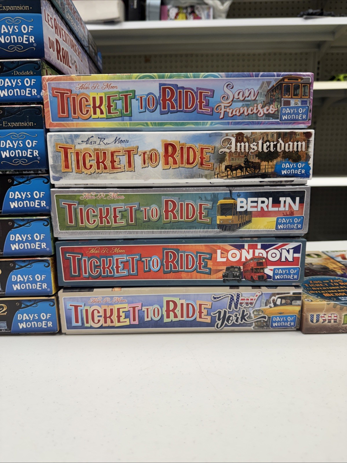 Ticket To Ride- EXPANSION LOT x21 ticket to ride expansions (used & new) ng31101