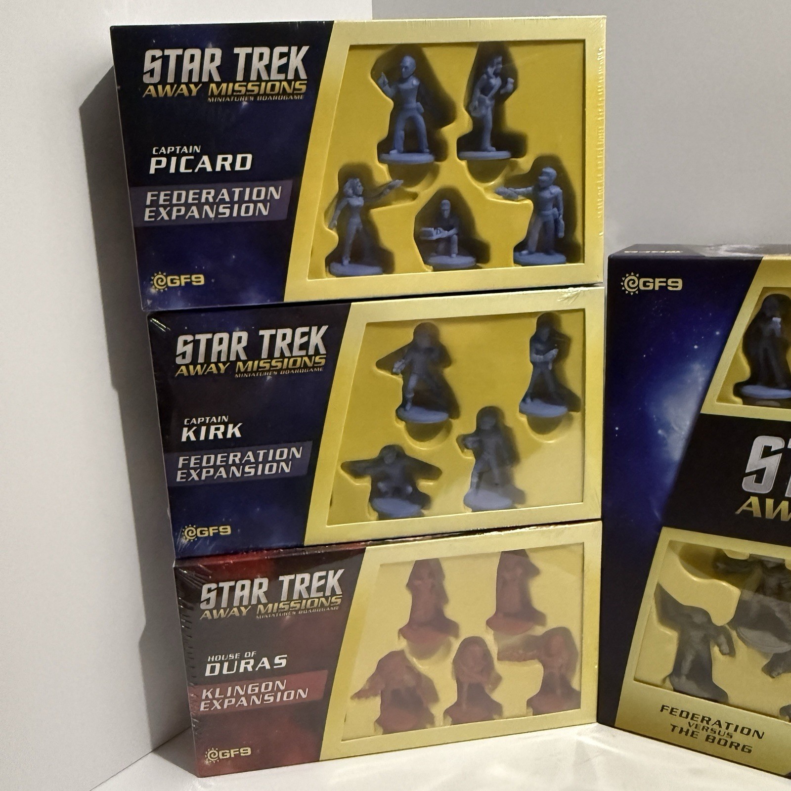 Star Trek Away Missions Board Game w/ 6 Expansions Gale Force Nine – Complete