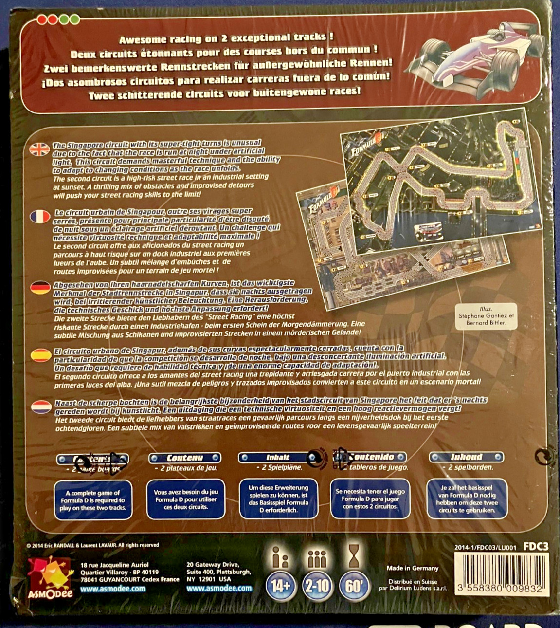 Formula D Expansion 3: Singapore & the Docks (Asmodee, 2010)