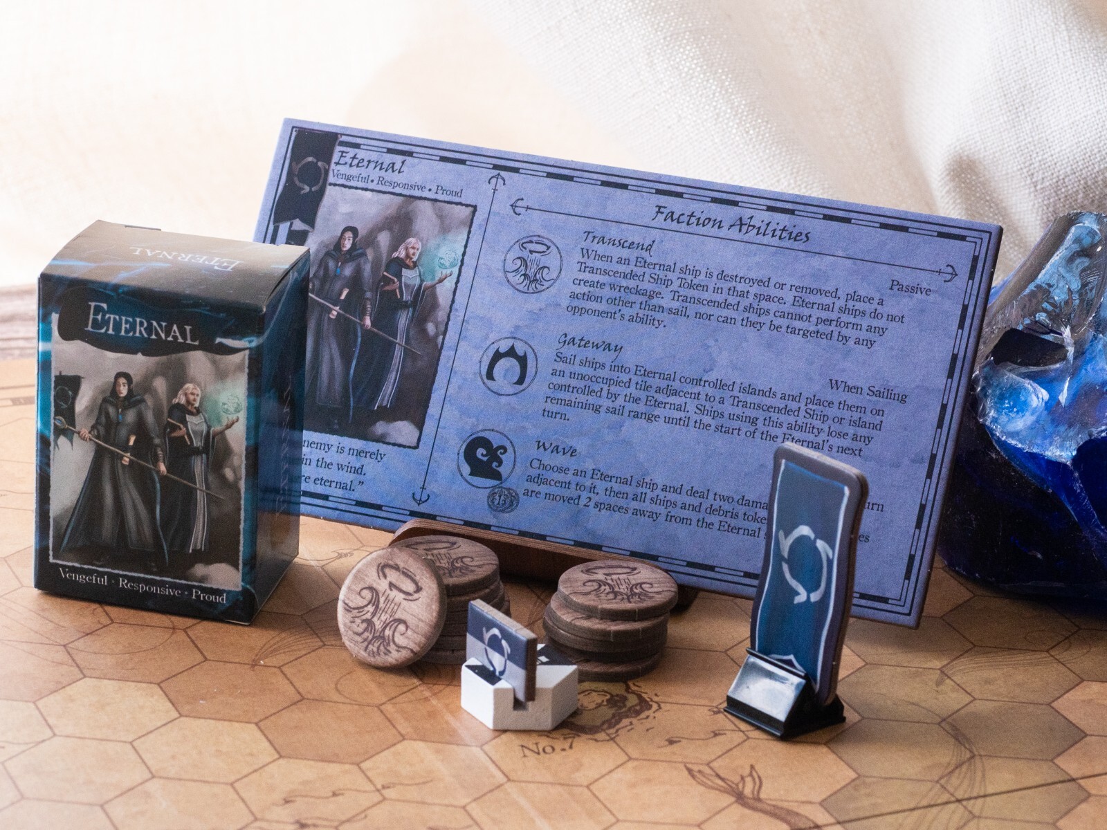 Old Salt Naval Strategy Board Game by Never Board Games 