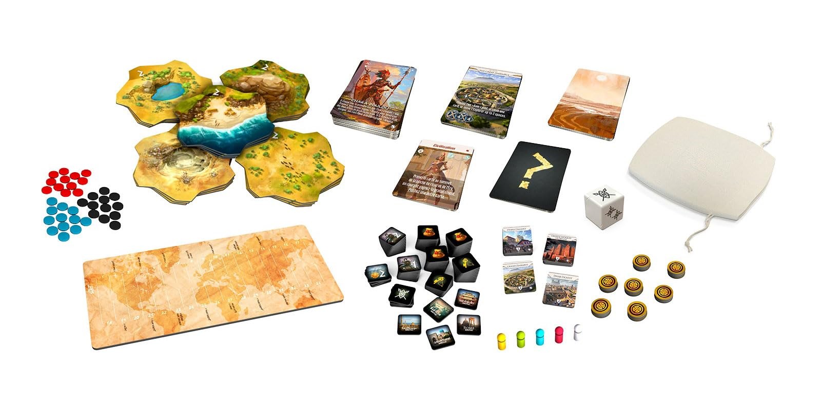 Funforge Monumental African – Game Ages 10 1-5 Players 90-120 Min