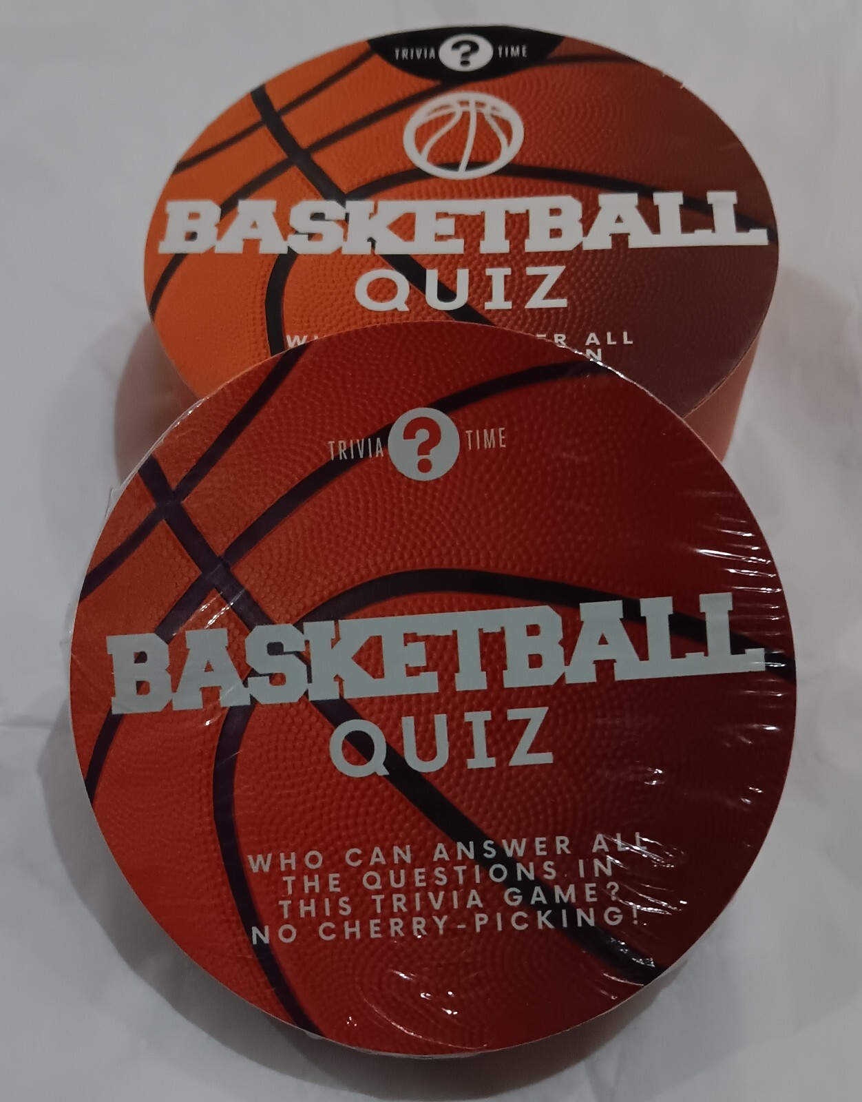 Trivia Time Football Quiz & Basketball Quiz Trivia Games Lot Of 2