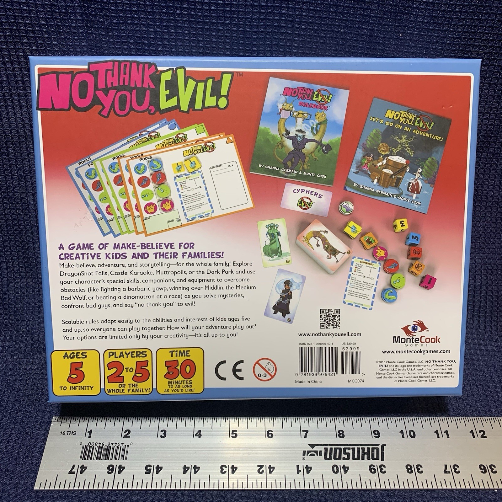 No Thank You, Evil! Family Fantasy Role Playing Game 100% Complete Free Shipping