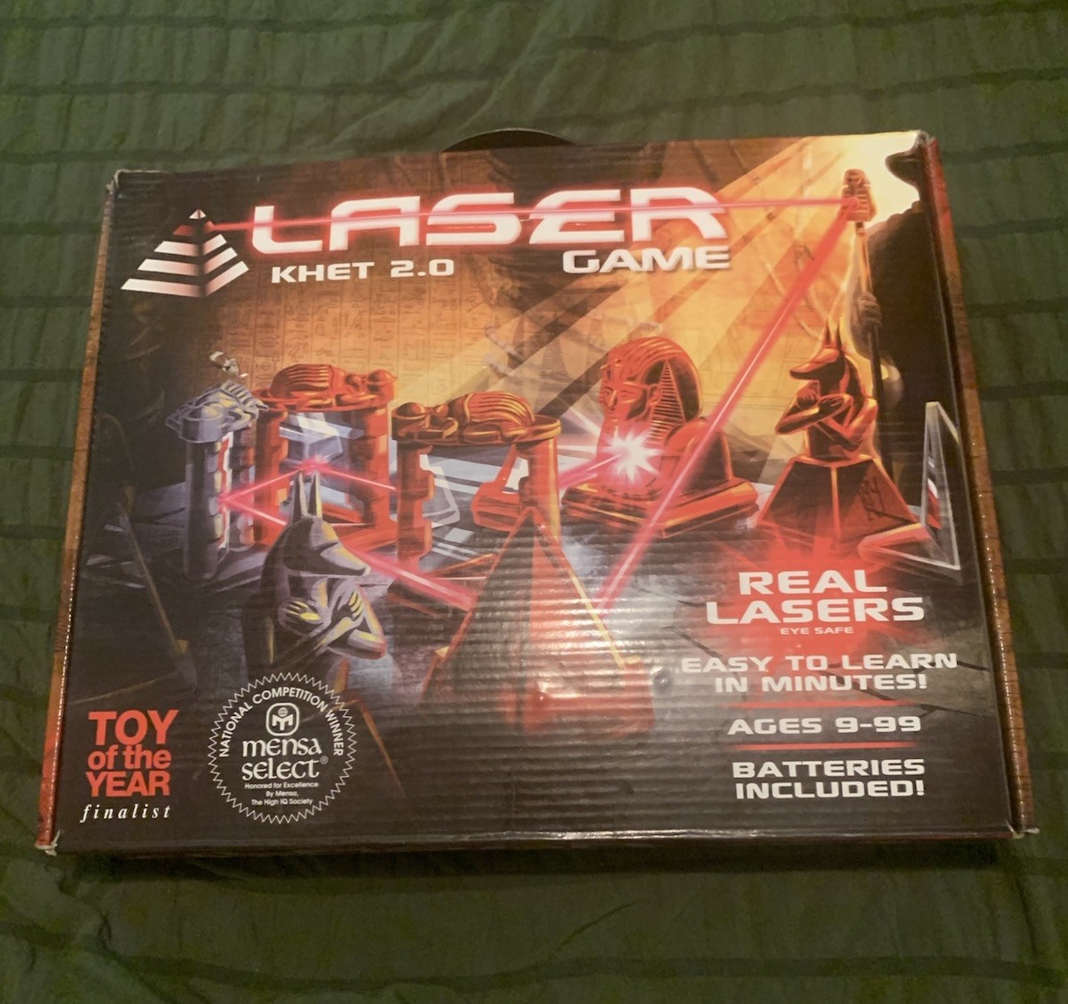 Innovention Toys Laser Khet 2.0 Strategy Board Game, Real Lasers, 2+, 9-99