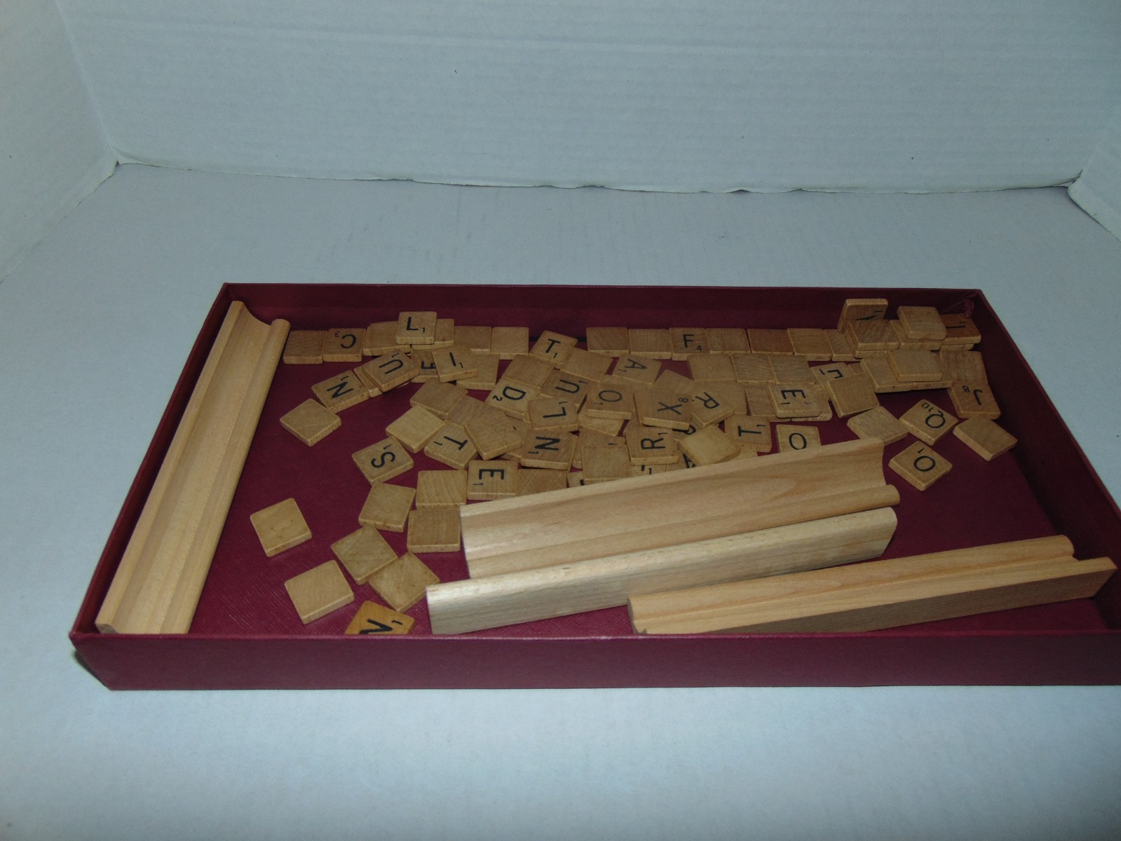 Vintage 1976 Scrabble Crossword Game Complete 100 Tiles Selchow Righter