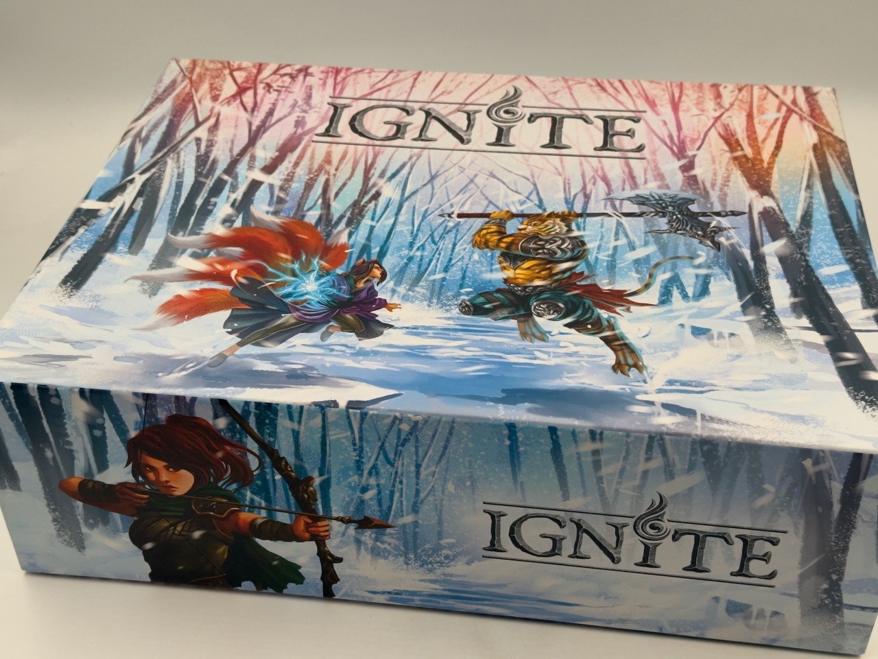 Ignite Kickstarter Boardgame: Base Game, The Freeze & A New Enemy Expansions