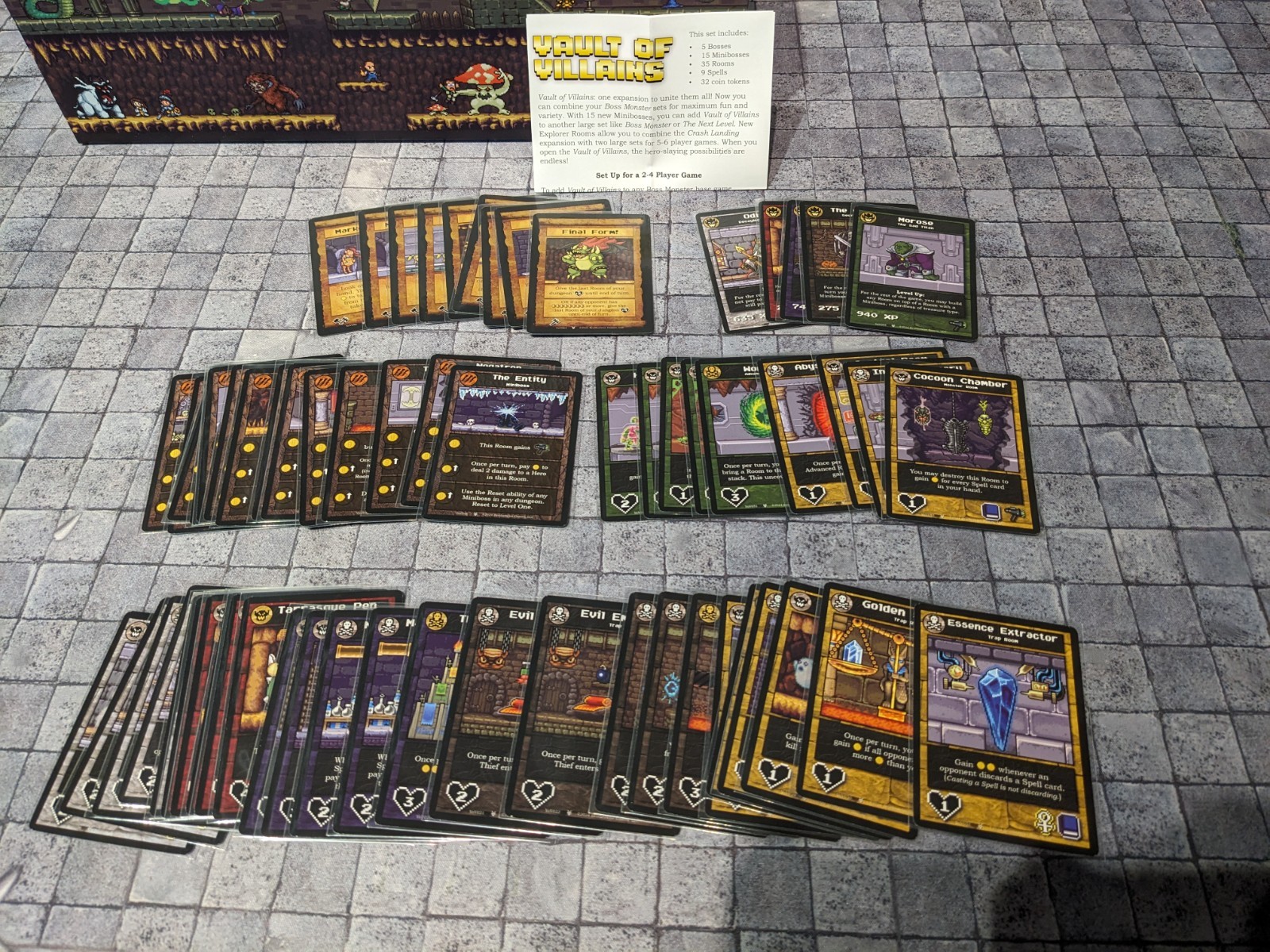 Boss Monster Kickstarter Collection: UIltimate Starter Set Pledge New & Unplayed
