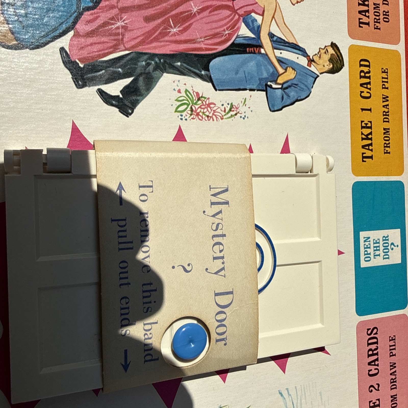 Vintage 1965 Mystery Date Game Milton Bradley Original Box Complete Set