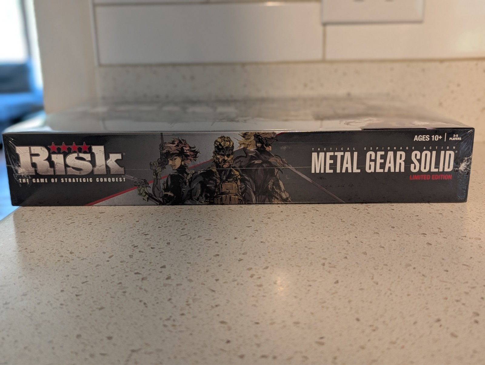 Risk Metal Gear Solid Limited Edition Factory Sealed Board Game 1432/2014