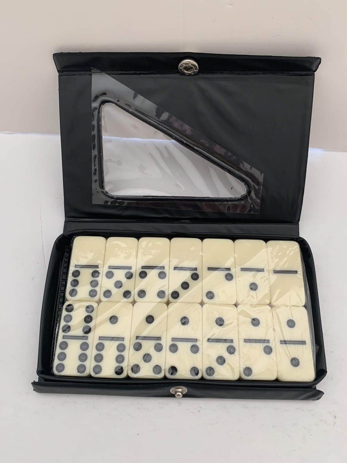 Dominoes Double Six *Set of 28* (Black Case)