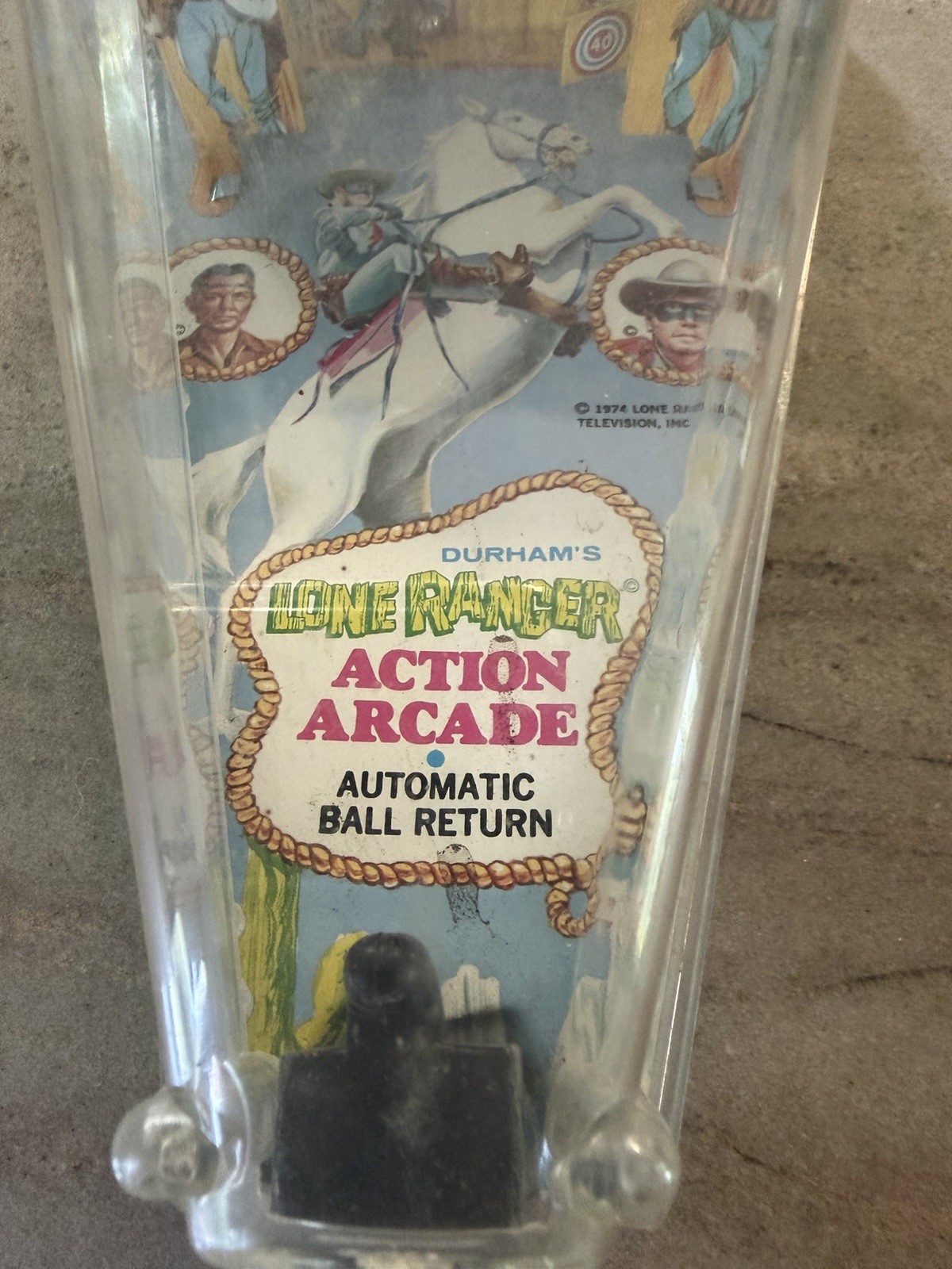 Durham Lone Ranger Automatic Action Arcade Shooting Gallery Game 1974