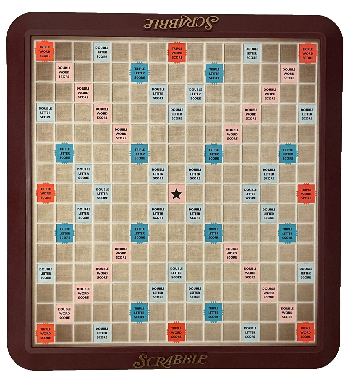 Scrabble Deluxe Edition Turntable Rotating Game Milton Bradley 1989 Complete