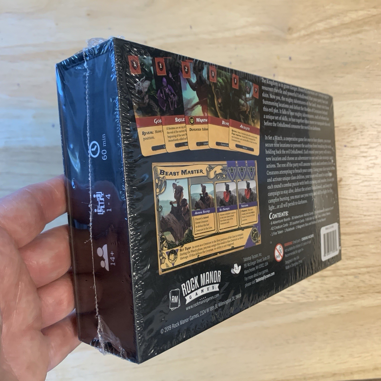 Set A Watch Board Game (Rock Manor Games, 2019) Brand NEW SEALED Todd Walsh