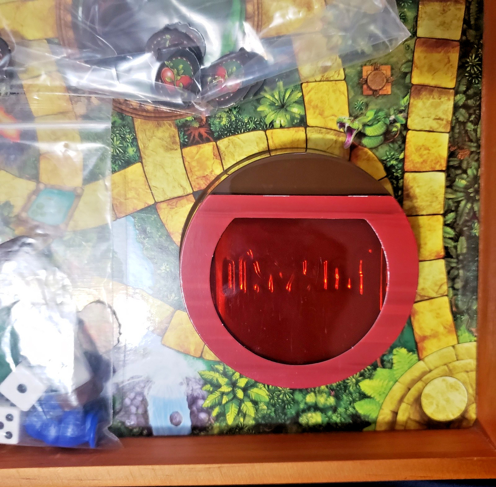 Jumanji the Game Real Wooden Box Edition of the Classic Adventure Board Game