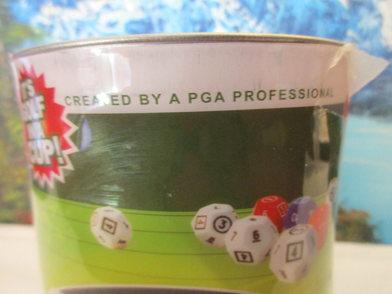 Golo Golf Dice Game By IGOLO “It’s Golf In Cup” 1 or More Players 8&Up, Complete