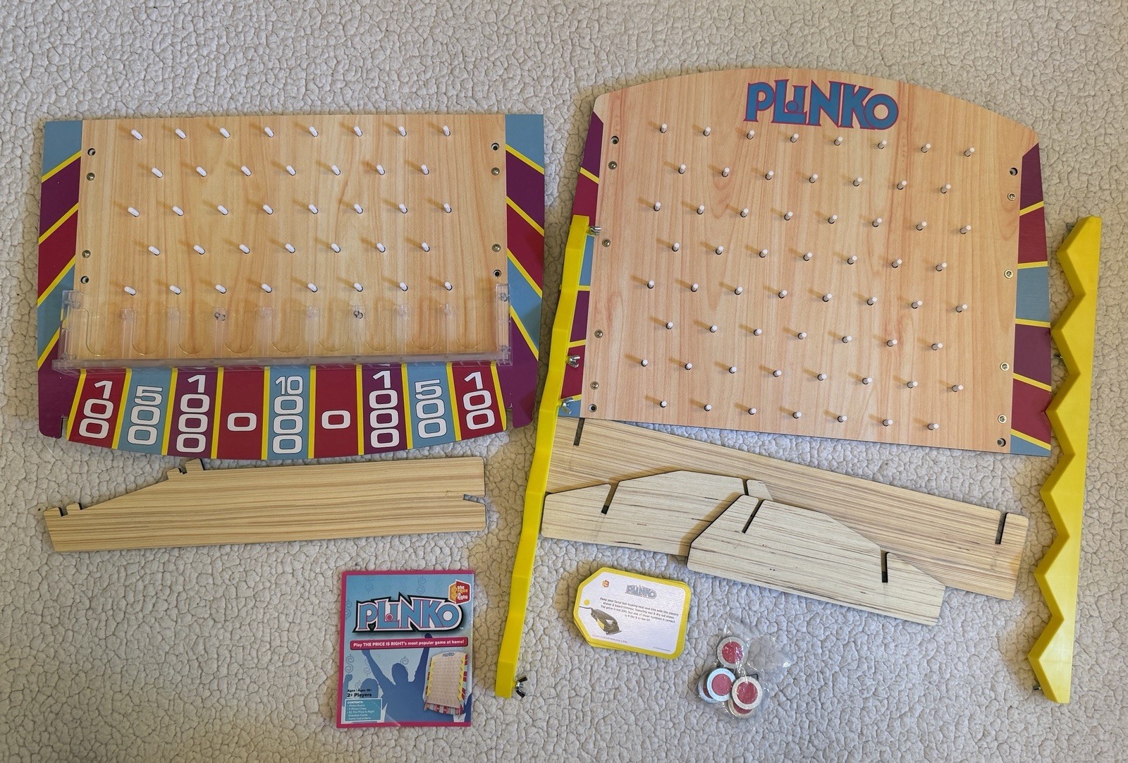 Plinko Game Buffalo Games All Pieces Used Once Outstanding Condition