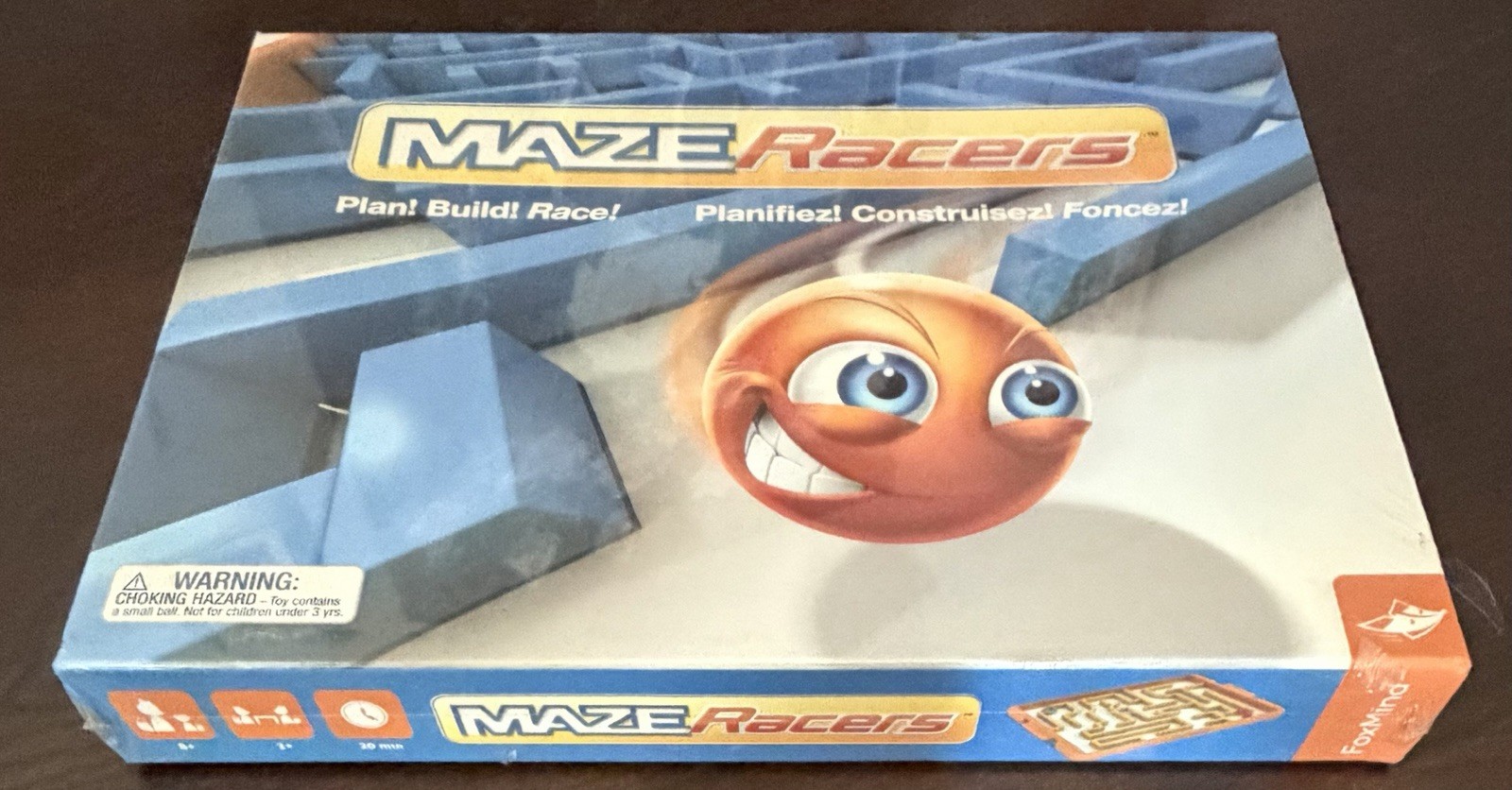 Foxmind Games Maze Racers Exciting Building and Racing Board Game New
