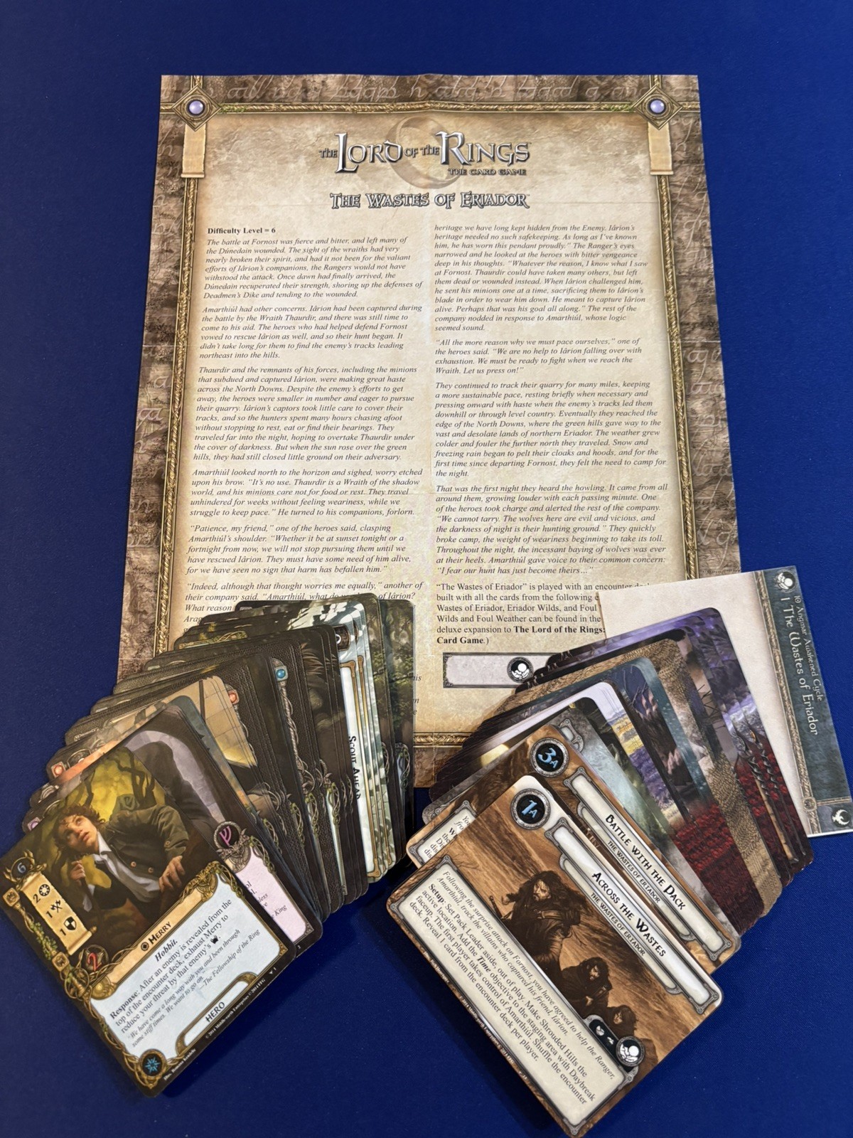 Lord of the Rings LCG – Complete Angmar Awakened Cycle, Expansion + 6 APs