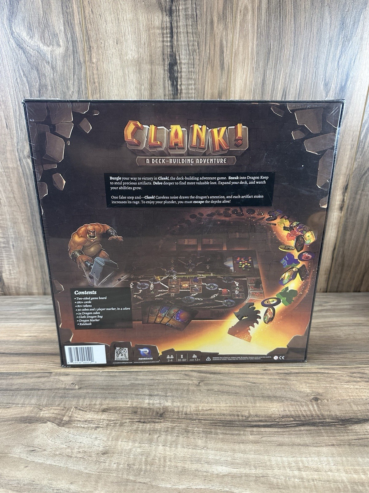 Clank! A Deck Building Adventure! Renegade Game Studios Board Game New Sealed