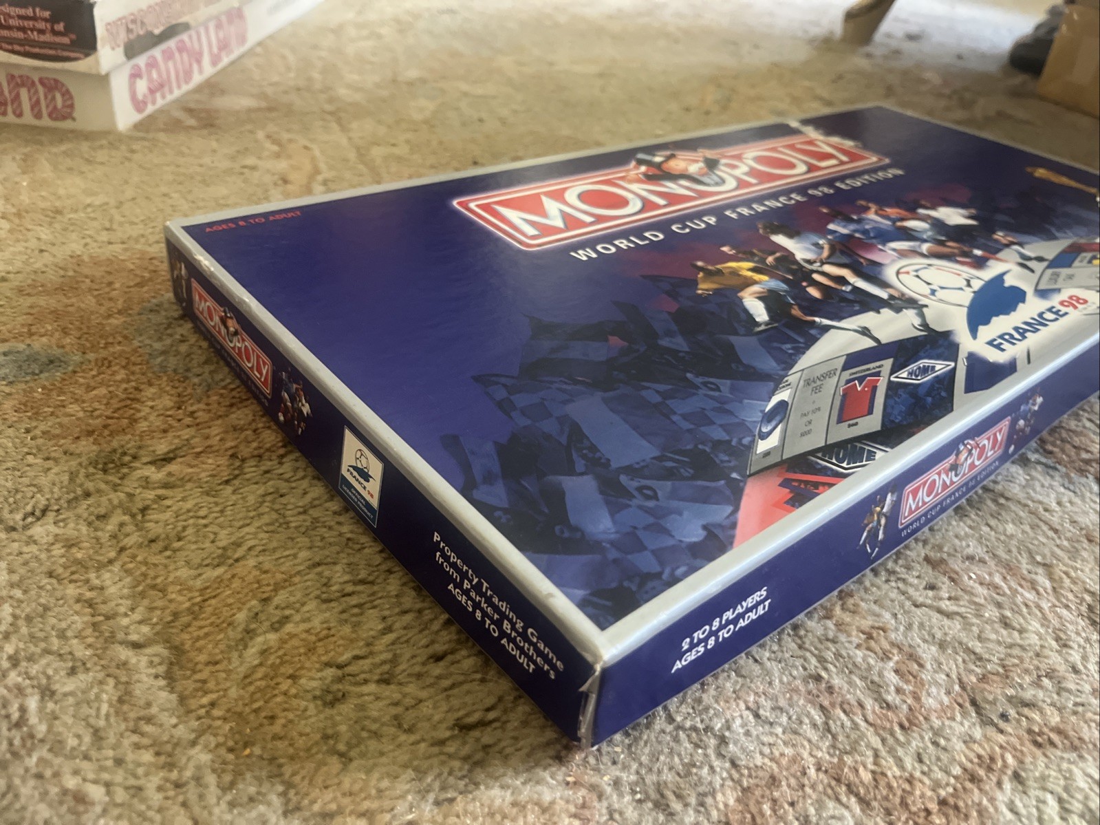 Monopoly FIFA World Cup France 98 Edition ISL Soccer Vtg 90s Board Game Complete