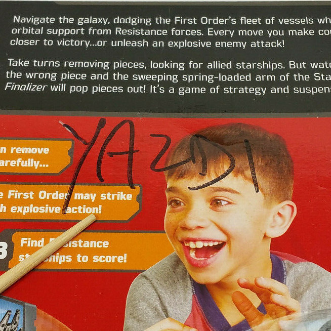 Star Wars Galaxy Hunt Game from The Force Awakens Movie 2015 Wonder Forge Disney