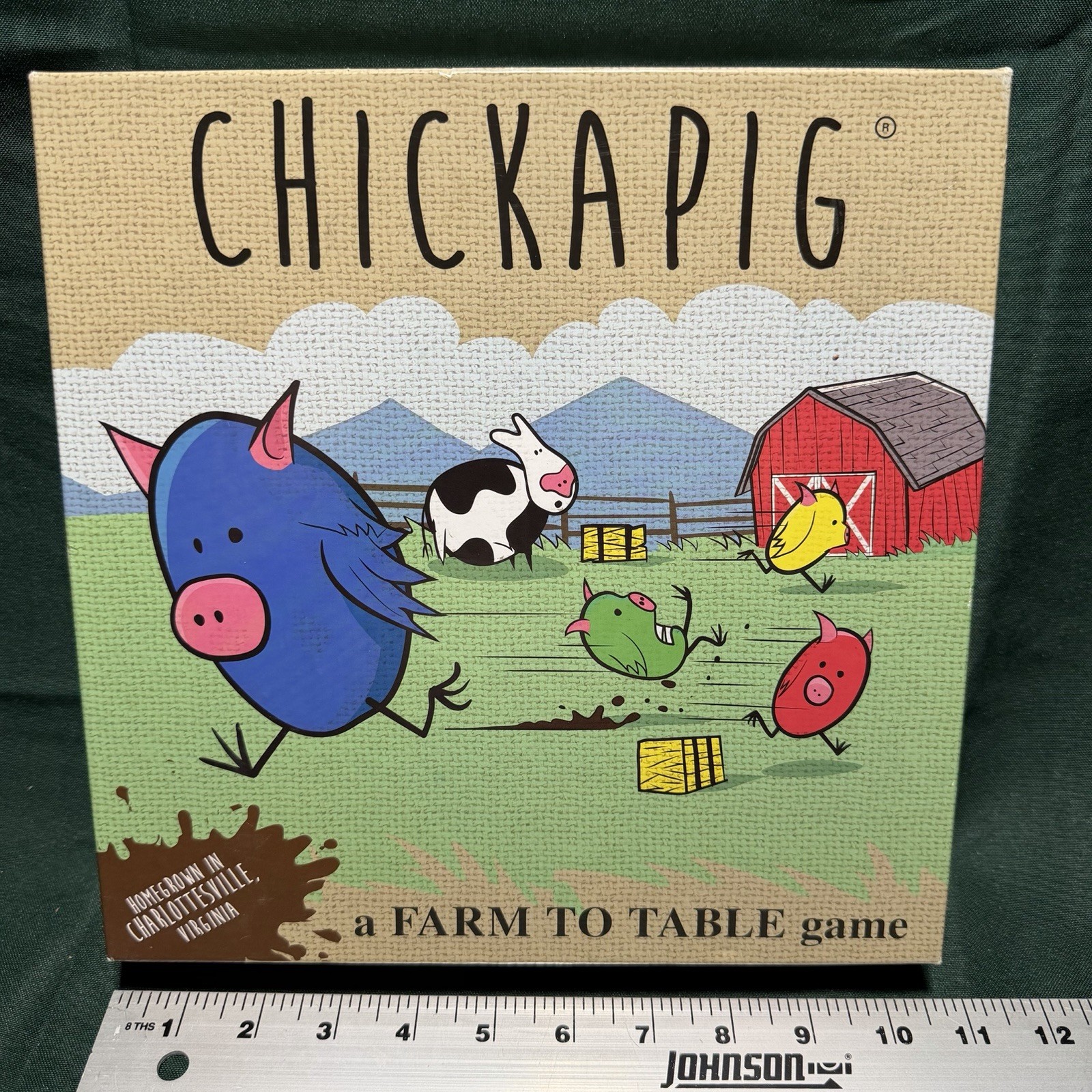 Chickapig – Strategic Family Board Game – Complete – First Edition – Ships Free