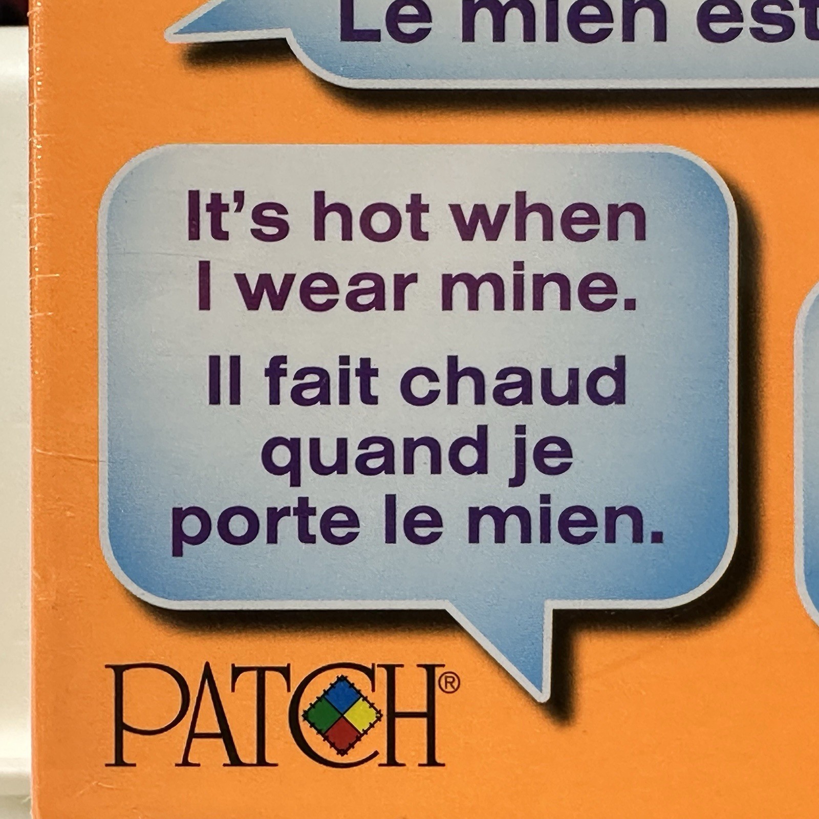 PATCH What’s Yours Like? Game Ages 12-Adult Fun Family Party Game Laughs NEW!