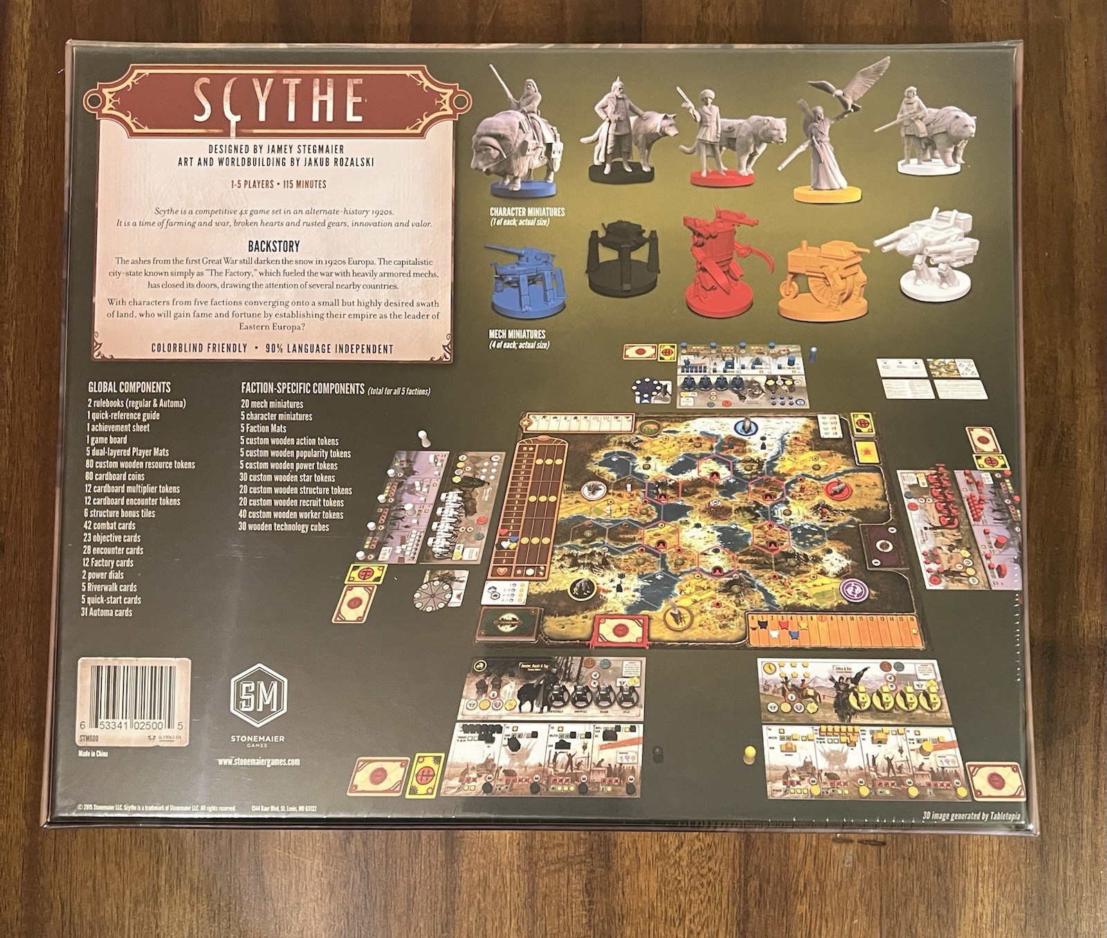 Scythe Board Game Stonemaier Games NEW SEALED