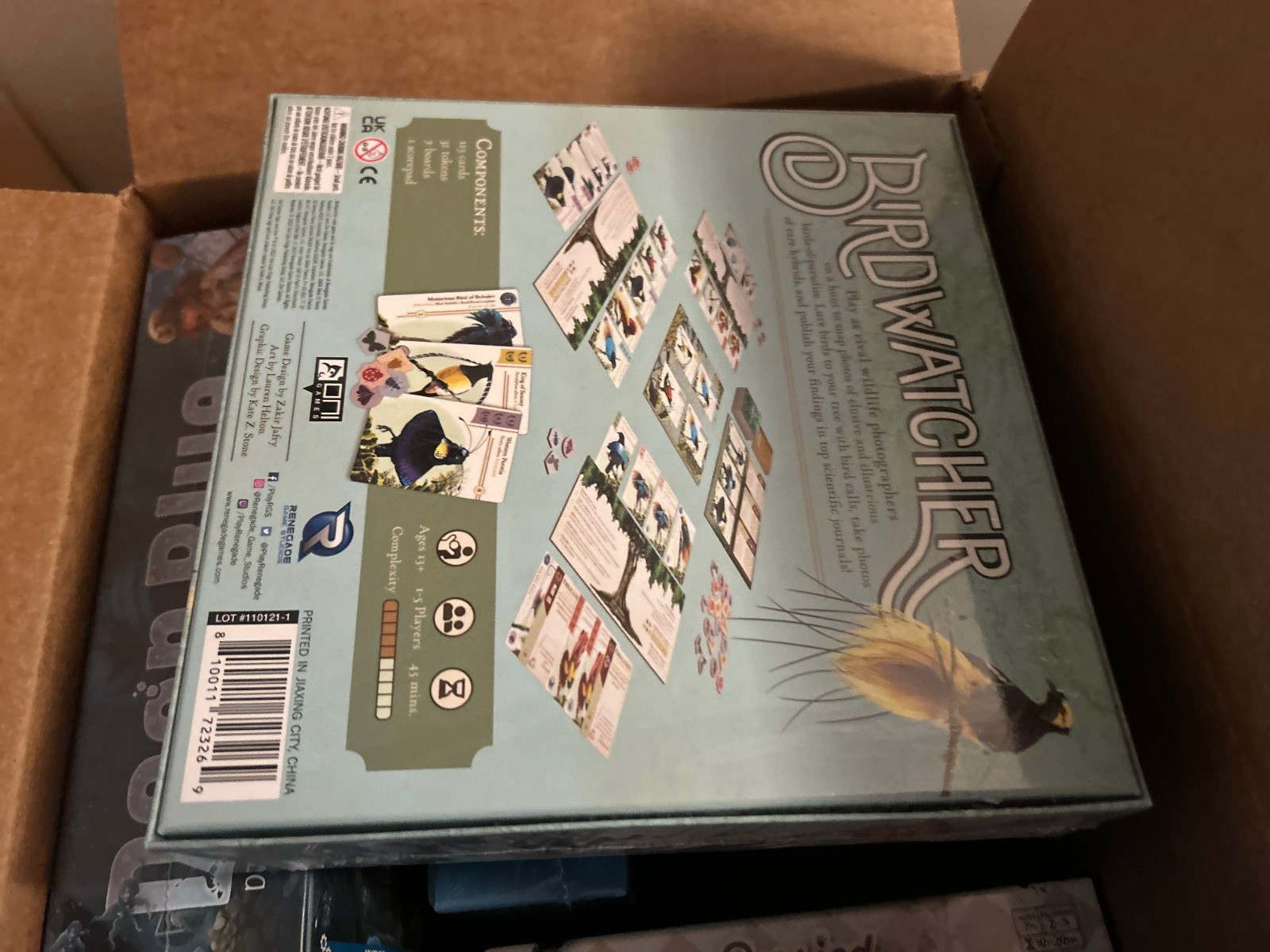 Lot of 5 – Board Game $205 Deep Blue, Berried Treasure, Dive Birdwatcher, Alpuj